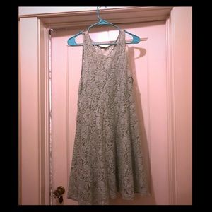 Seafoam Free People Lace Dress